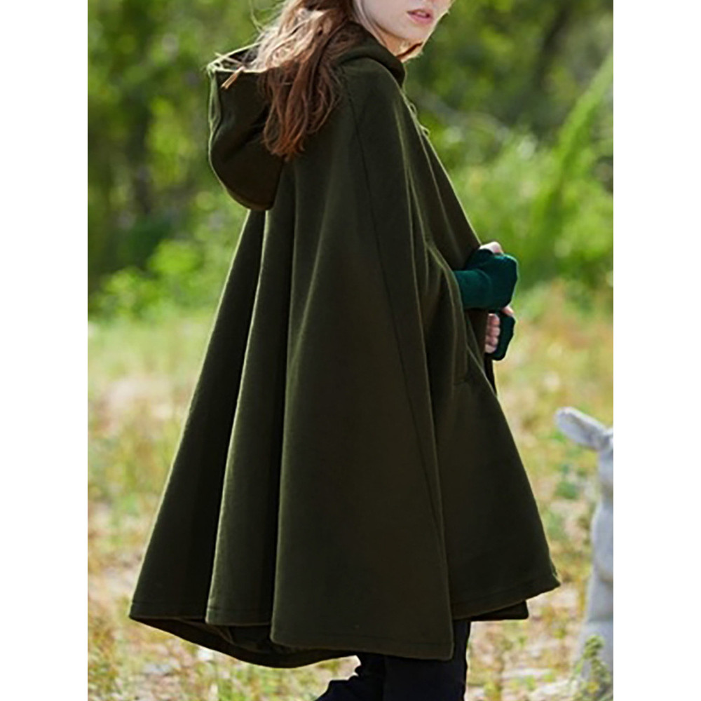 Gothic Hooded Cape Jacket