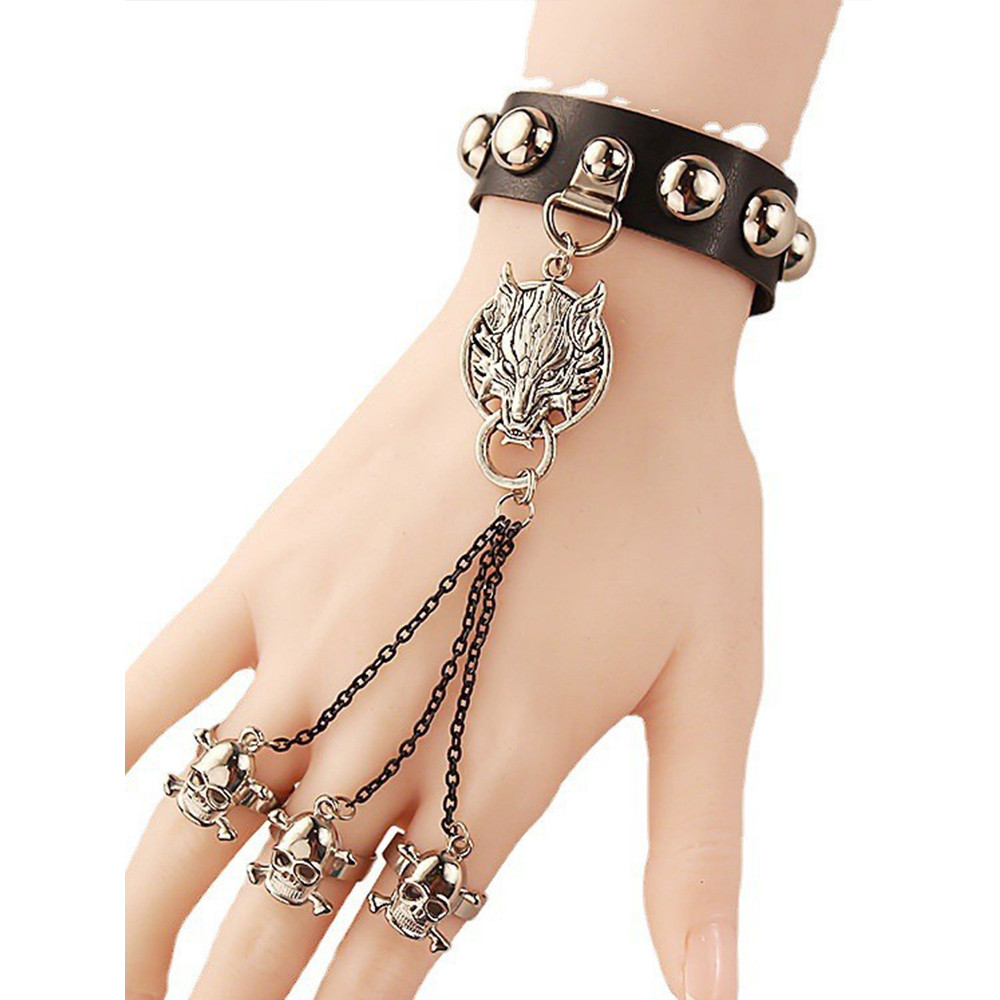 Gothic Skull Bracelet