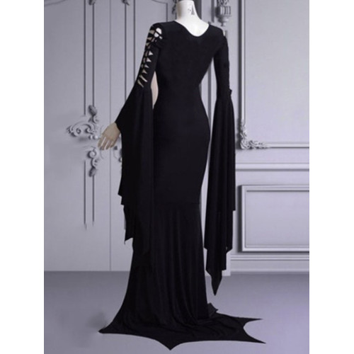 Halloween Gothic V-Neck Sexy Dress