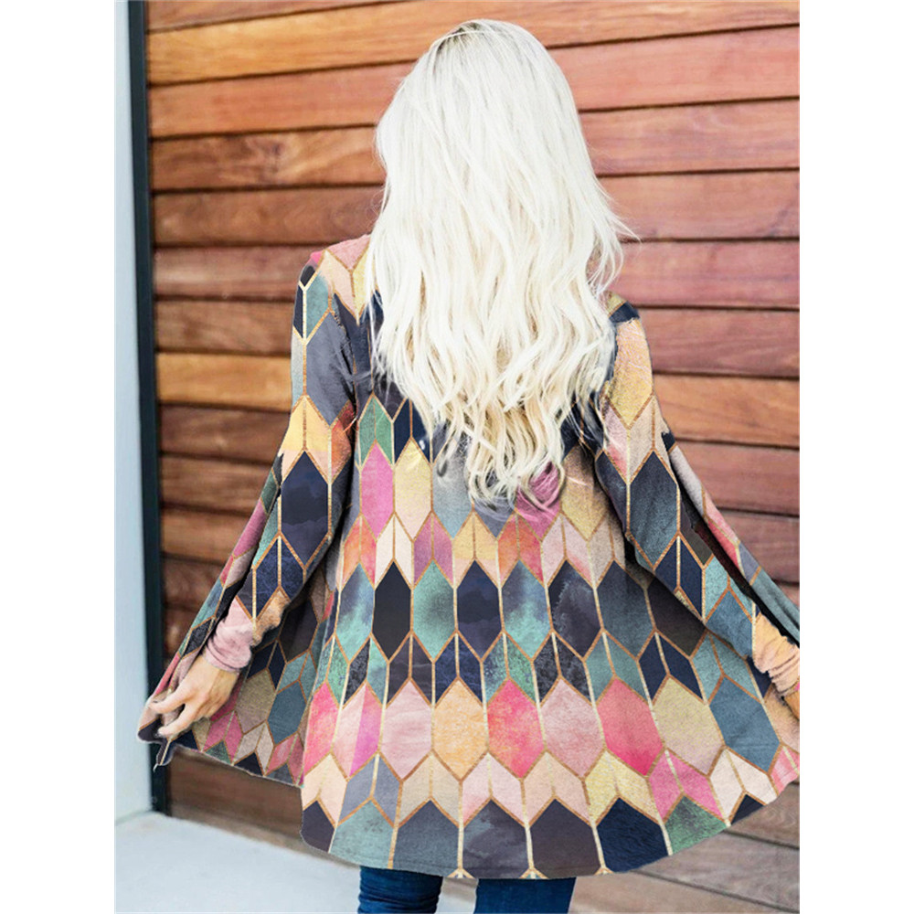 Stained Glass Art Comfy Cardigan