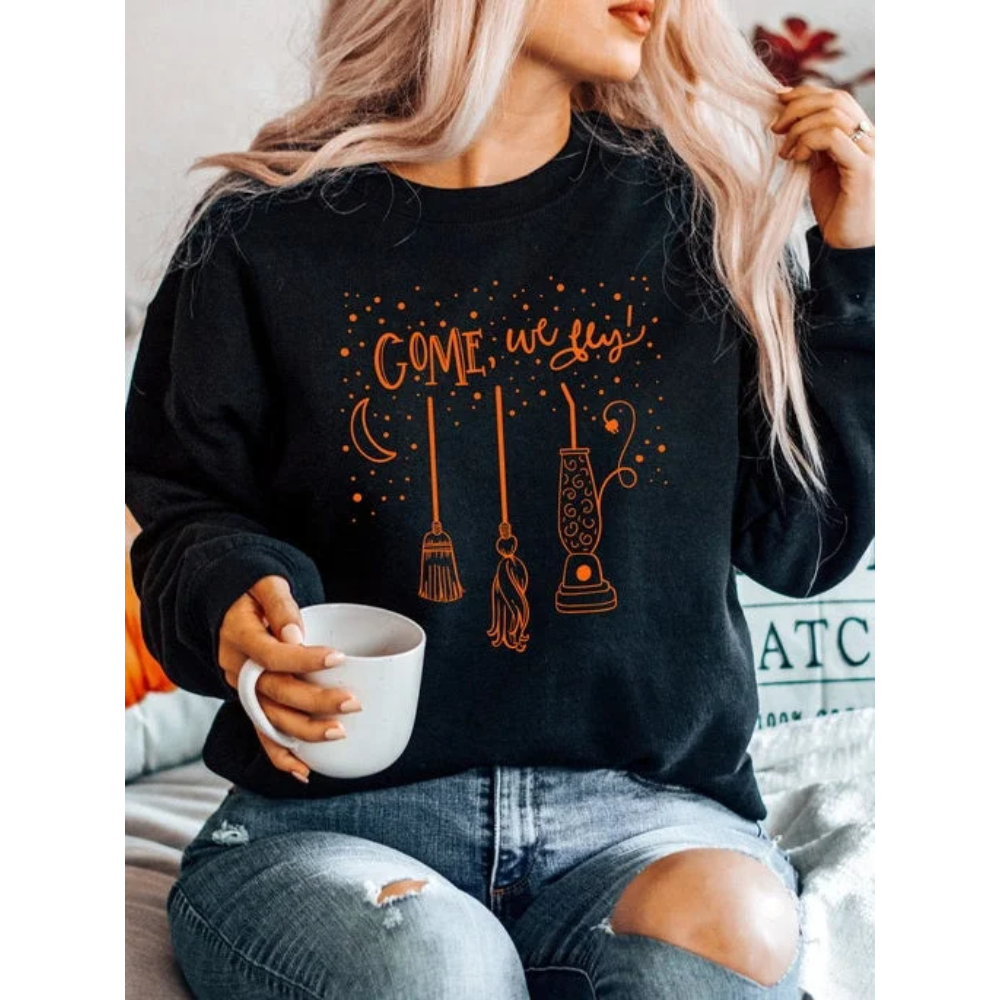Come We Fly Halloween Sweatshirt