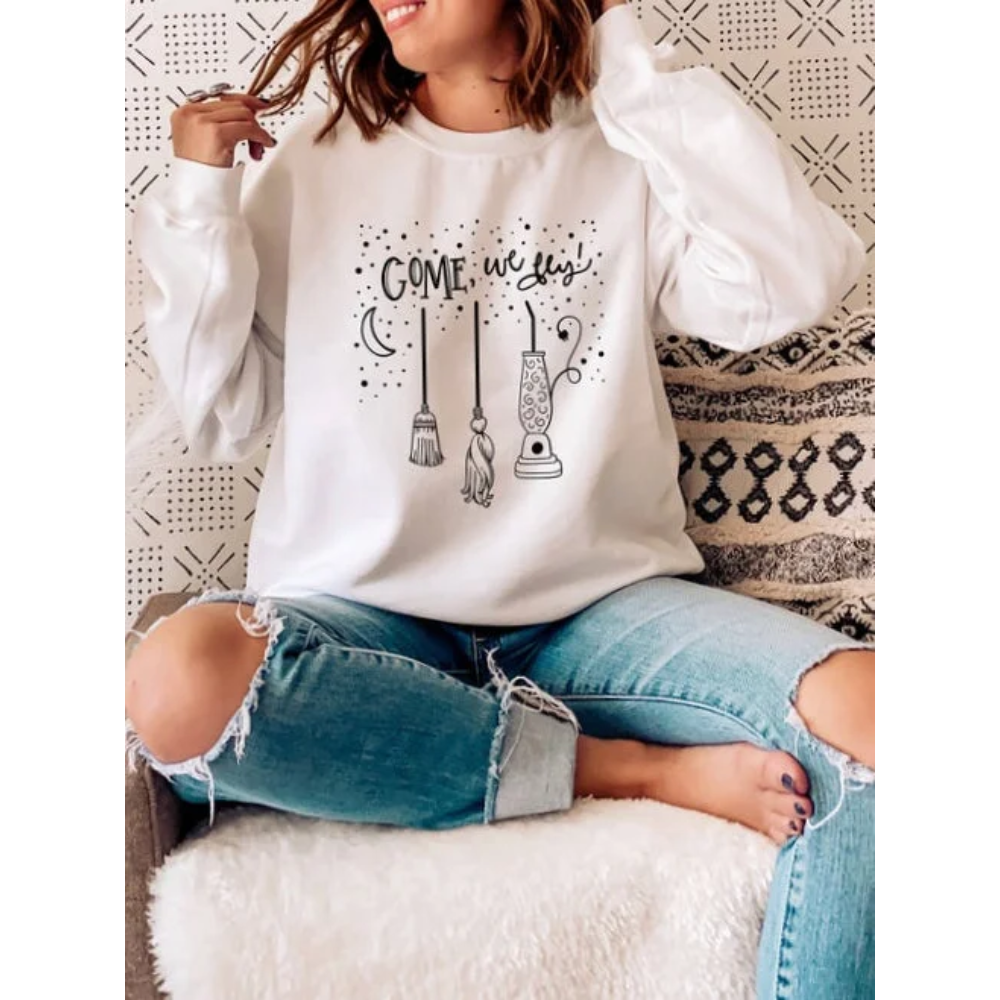 Come We Fly Halloween Sweatshirt