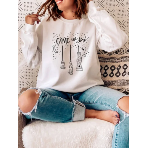 Come We Fly Halloween Sweatshirt