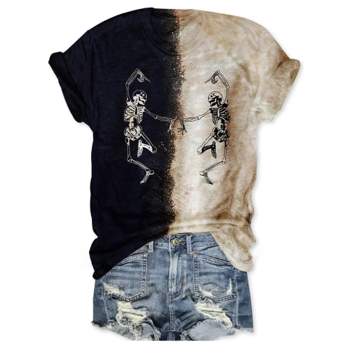 Dance Skull Halloween Tee