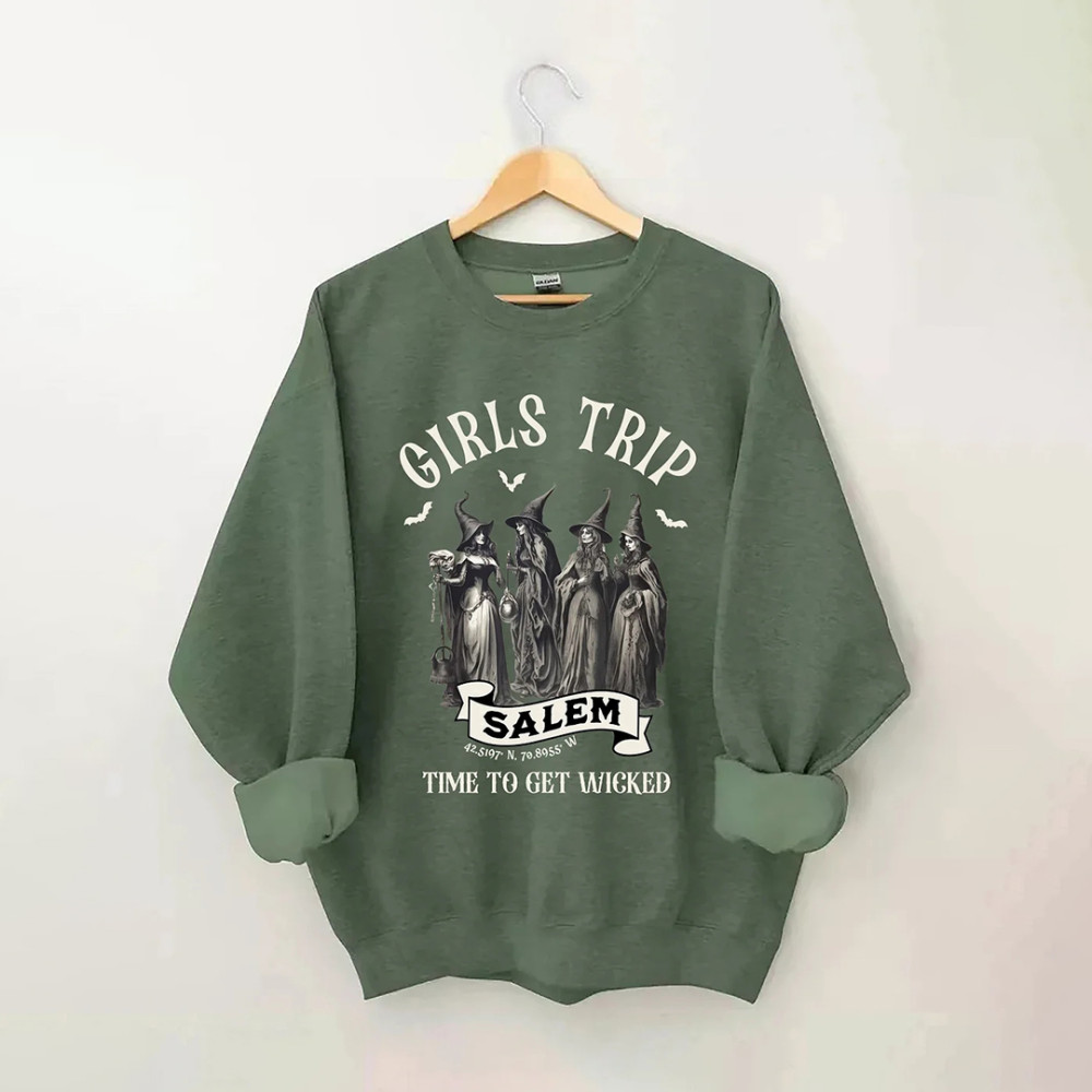 Girls Trip Salem Massachusetts Sweatshirt