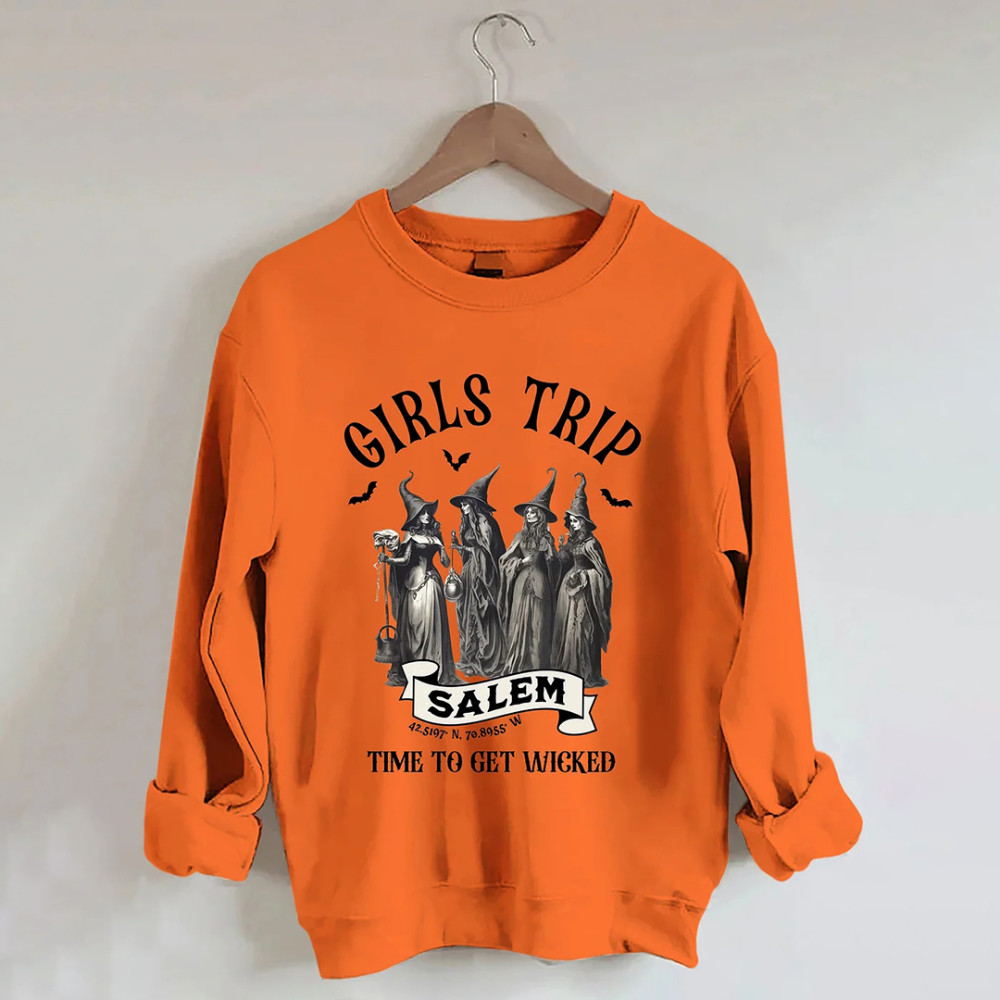Girls Trip Salem Massachusetts Sweatshirt