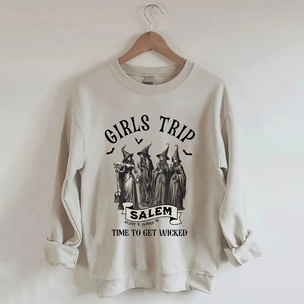 Girls Trip Salem Massachusetts Sweatshirt