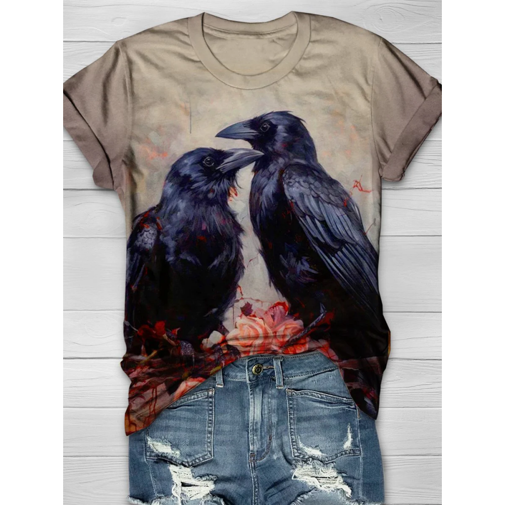 Halloween Crow T-Shirt
