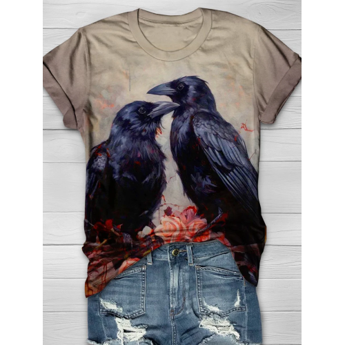 Halloween Crow T-Shirt