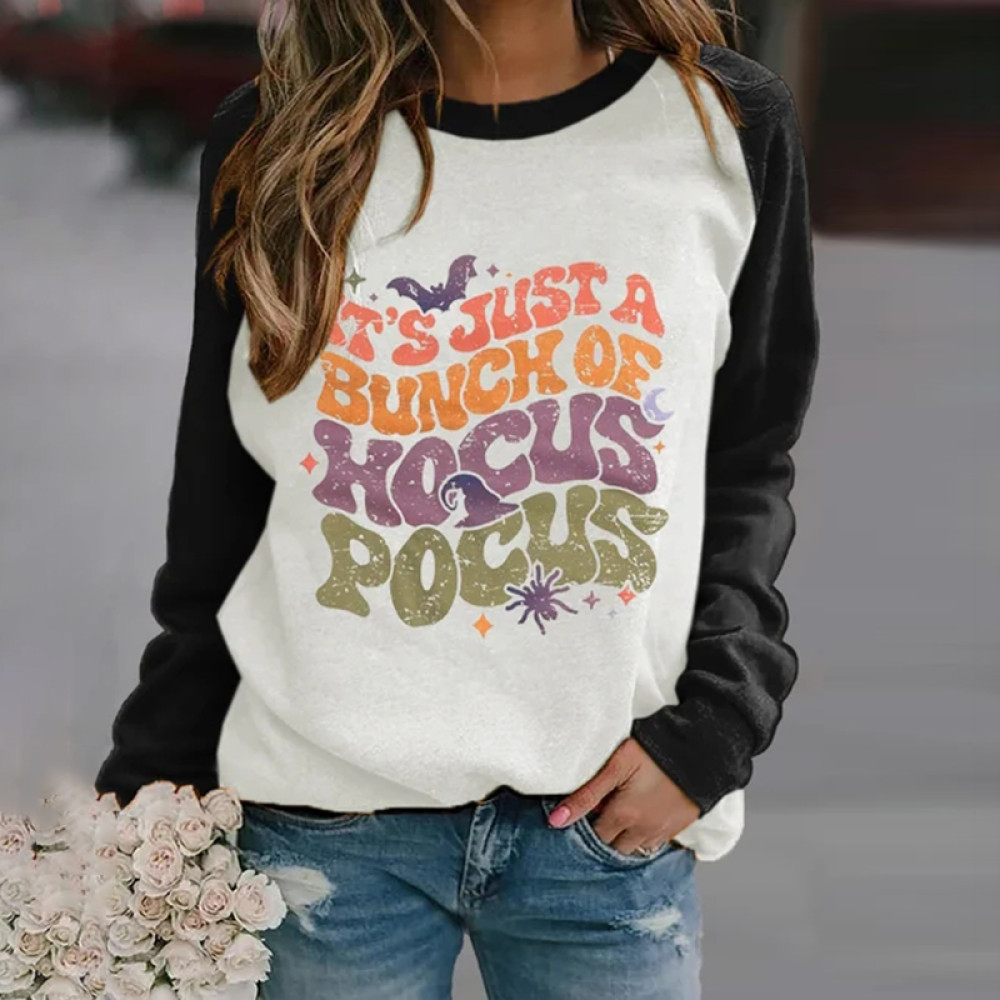 Halloween Long Sleeve Casual Sweatshirt