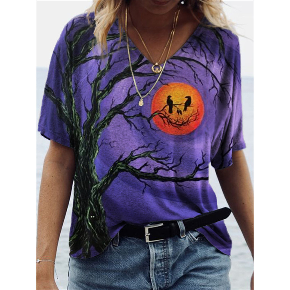 Halloween Spooky Night Art T Shirt