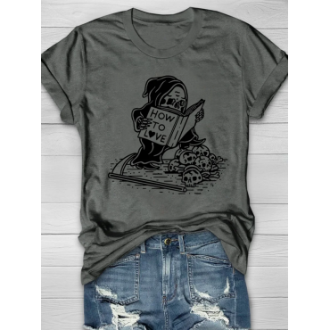 How To Love Skull Short Sleeve T-shirt