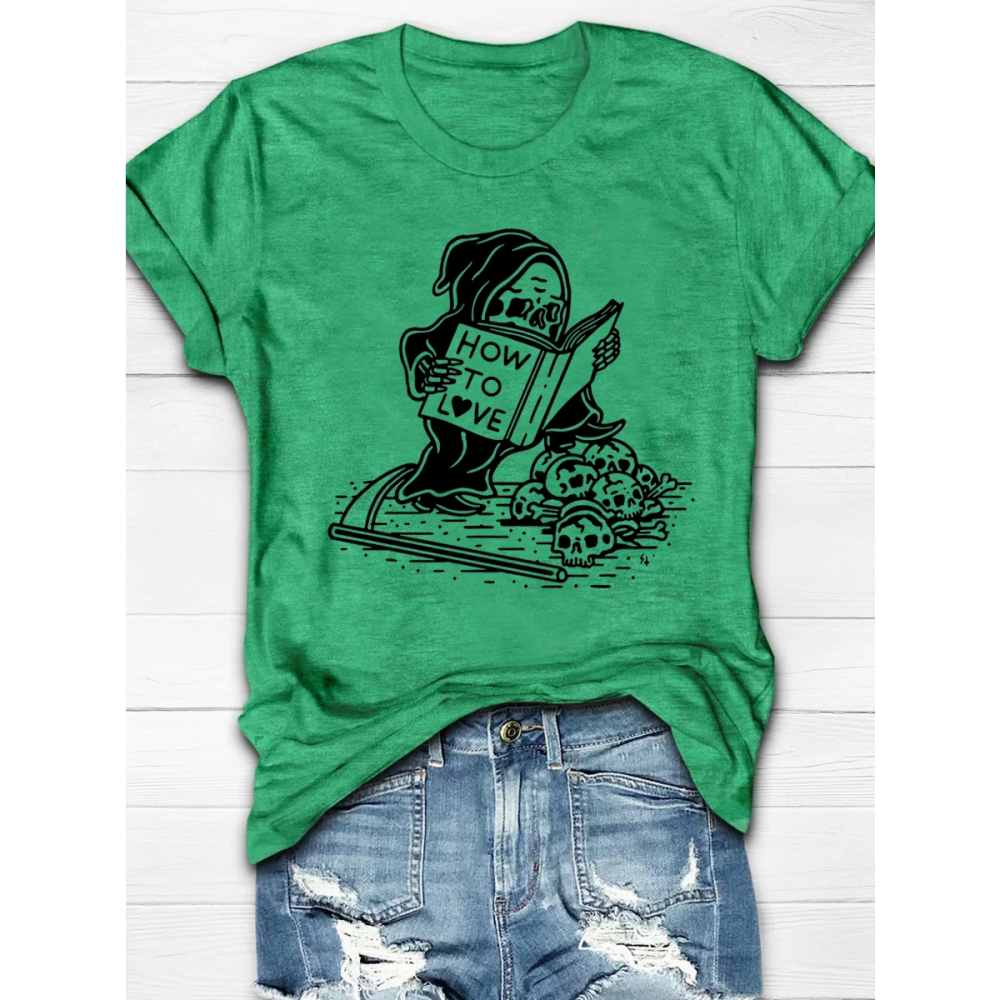 How To Love Skull Short Sleeve T-shirt
