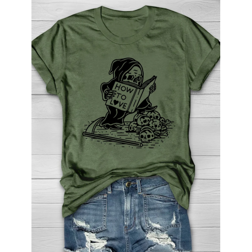 How To Love Skull Short Sleeve T-shirt