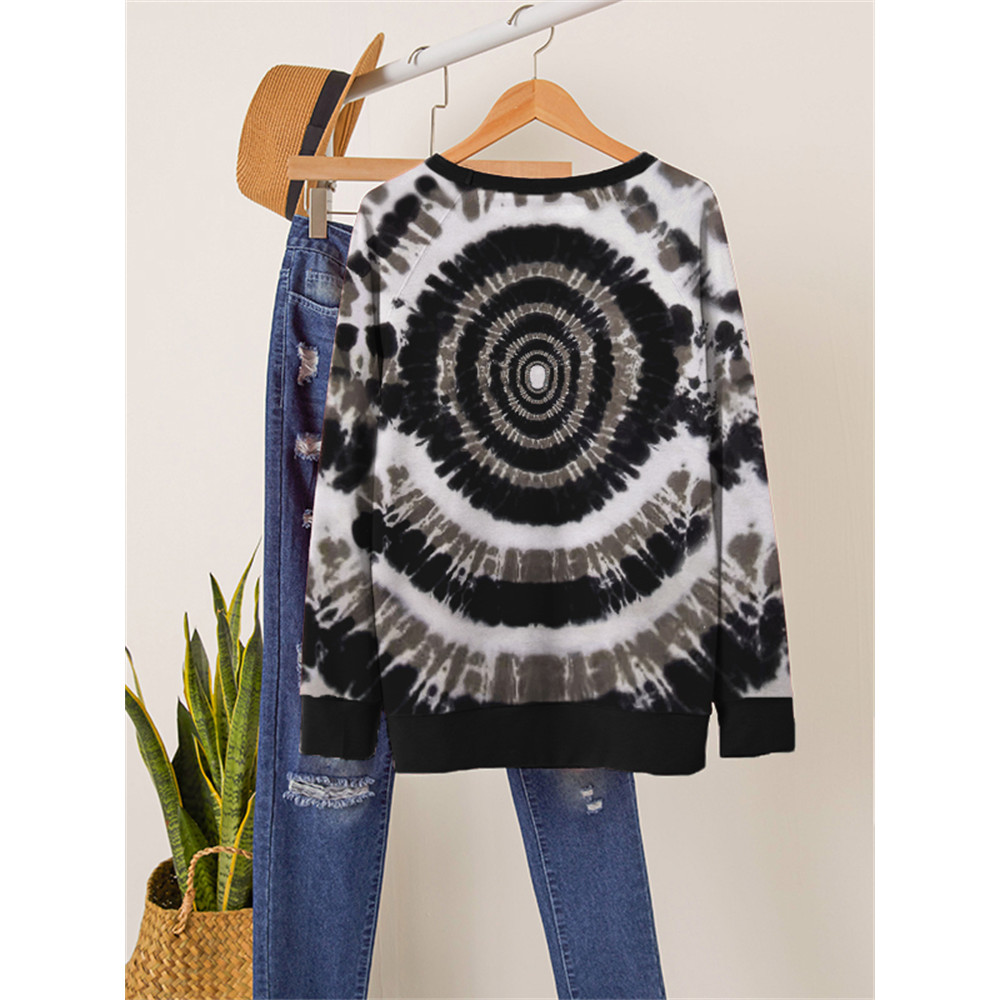 Spooky Skull Inspired Tie Dye Sweatshirt