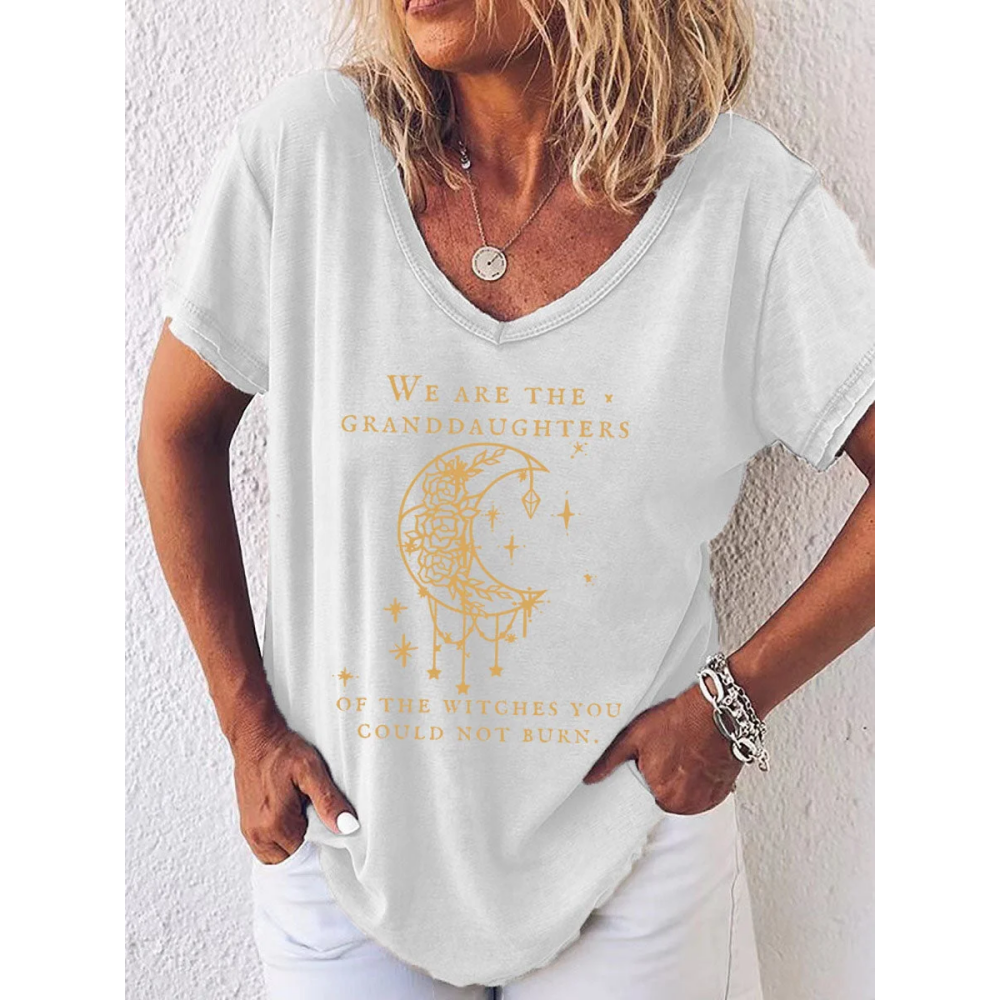We Are the Granddaughters of the Witches You Could Not Burn Salem Witch T-Shirt