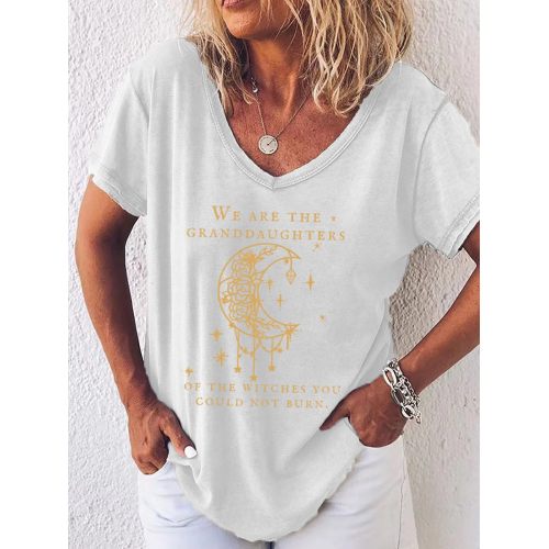 We Are the Granddaughters of the Witches You Could Not Burn Salem Witch T-Shirt