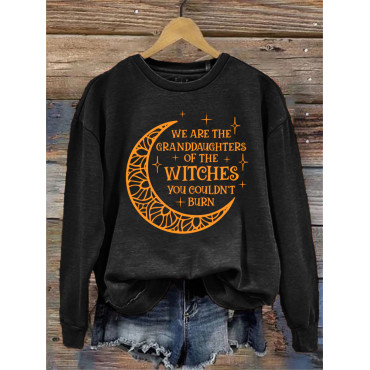 We Are the Granddaughters of the Witches You Could Not Burn Washed Sweatshirt