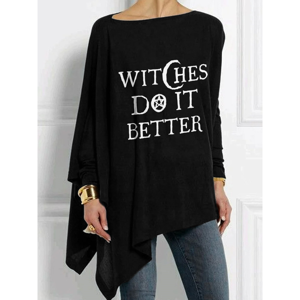 Witches Do It Better Bat Sleeve T Shirt
