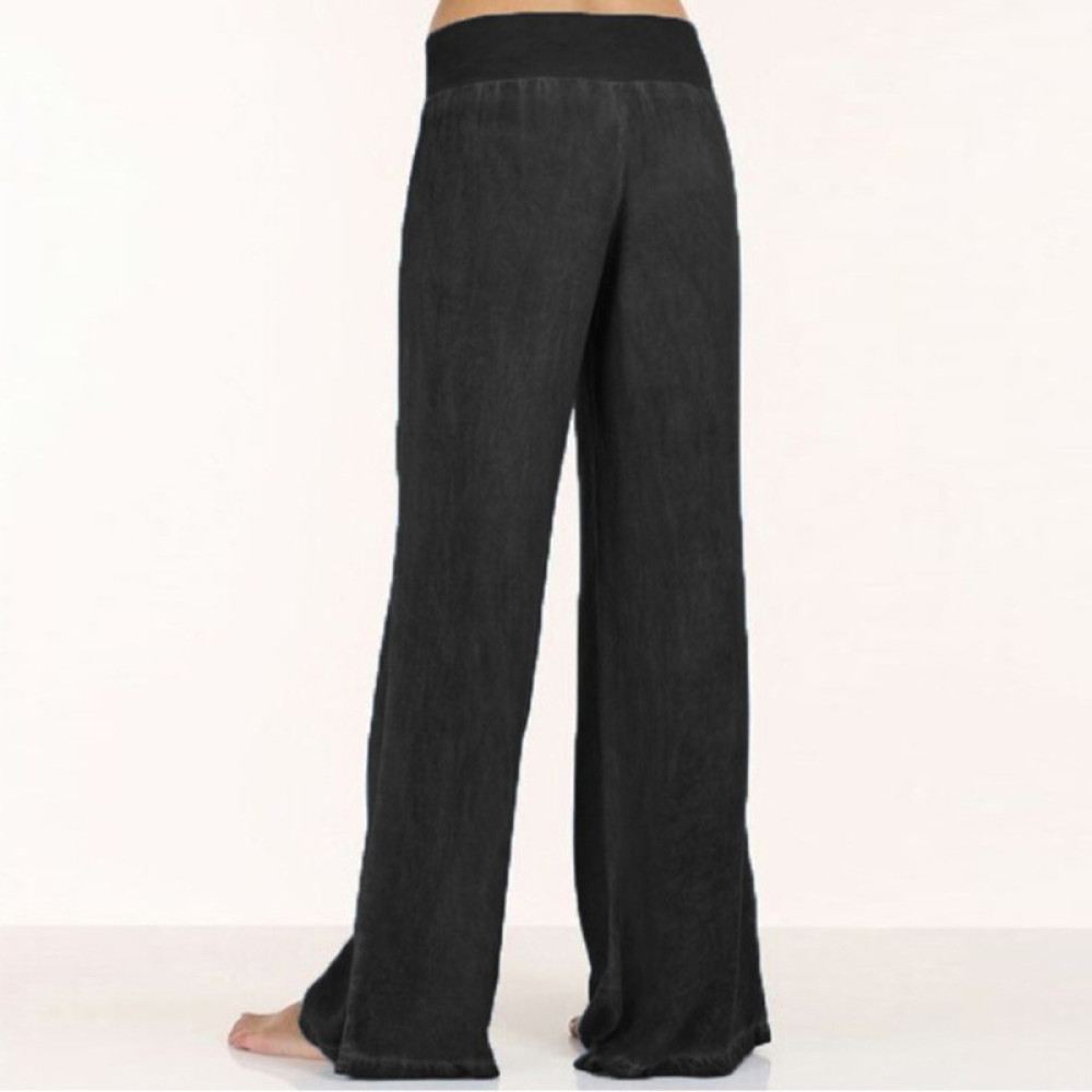 Casual Thin Denim Wide Leg Pants