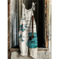 Butterflies & Guitar Faded Sheet Music Graphic Jumpsuit