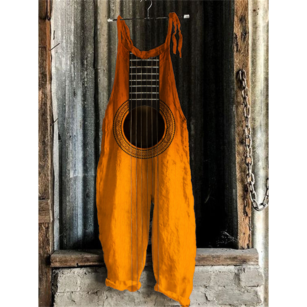 Music Lover Guitar Inspired Gradient Jumpsuit
