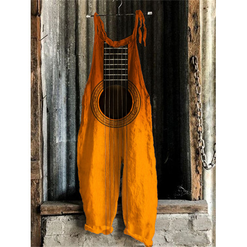 Music Lover Guitar Inspired Gradient Jumpsuit