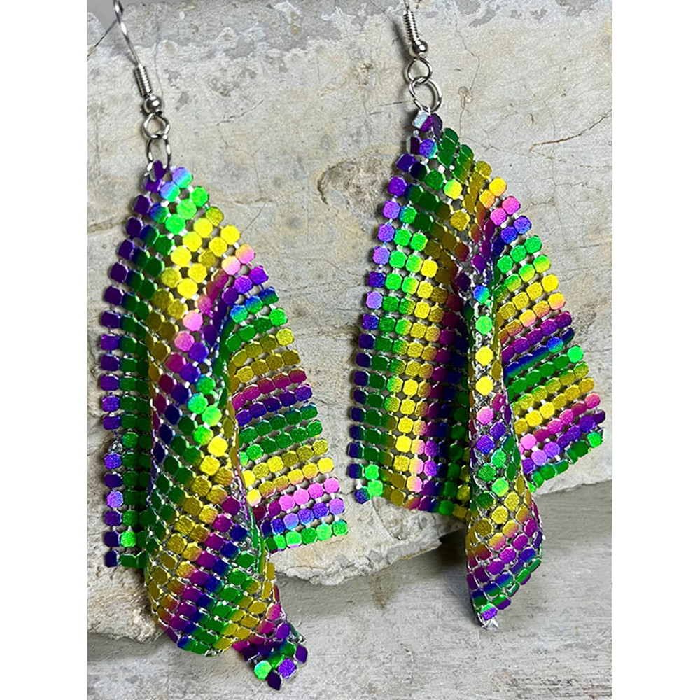 Fashion Mardi Gras Earrings