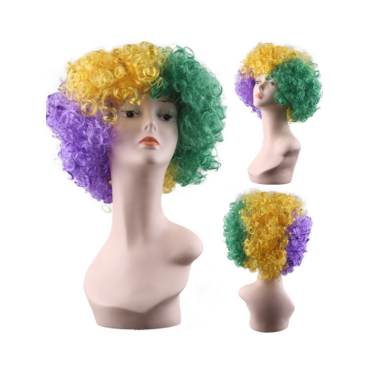 Mardi Gras Carnival Wig