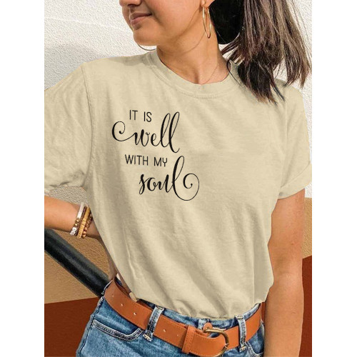 It Is Well With My Soul Sheet Music Inspired T Shirt