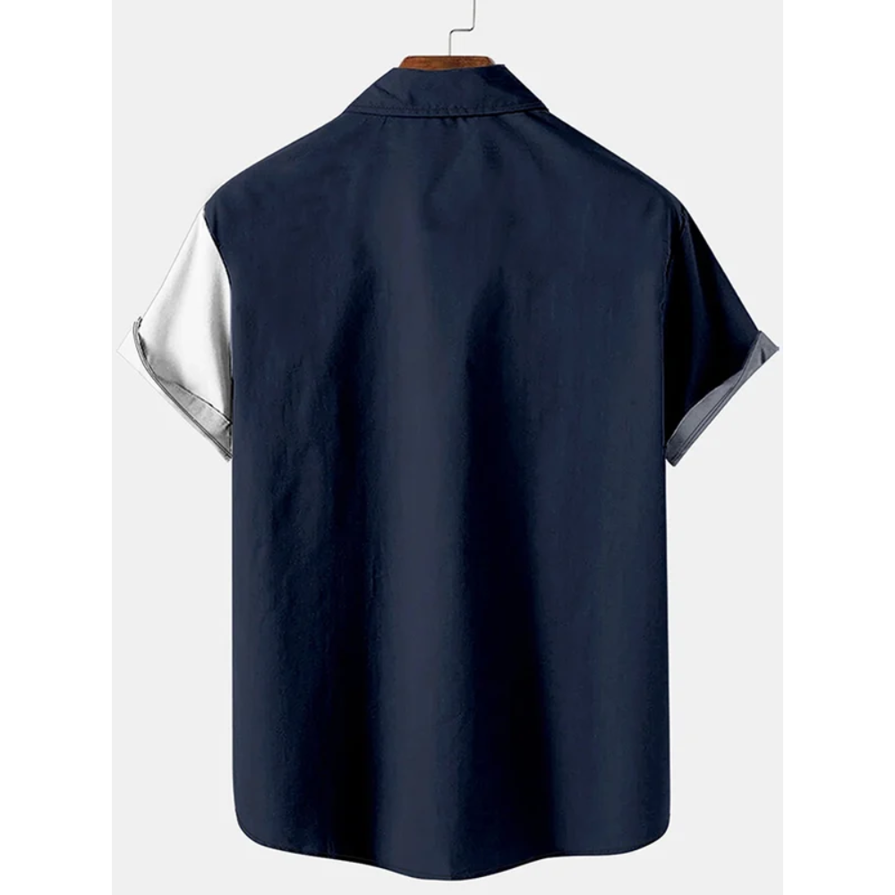 Music Elements Fashion Print Beach Short-sleeved Top