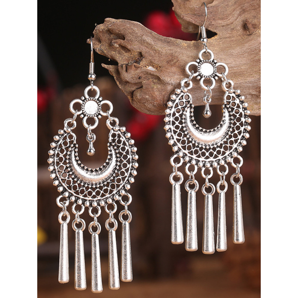 Vintage Ethnic Tassel Earrings