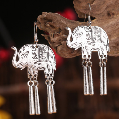 Vintage Ethnic Tassel Earrings