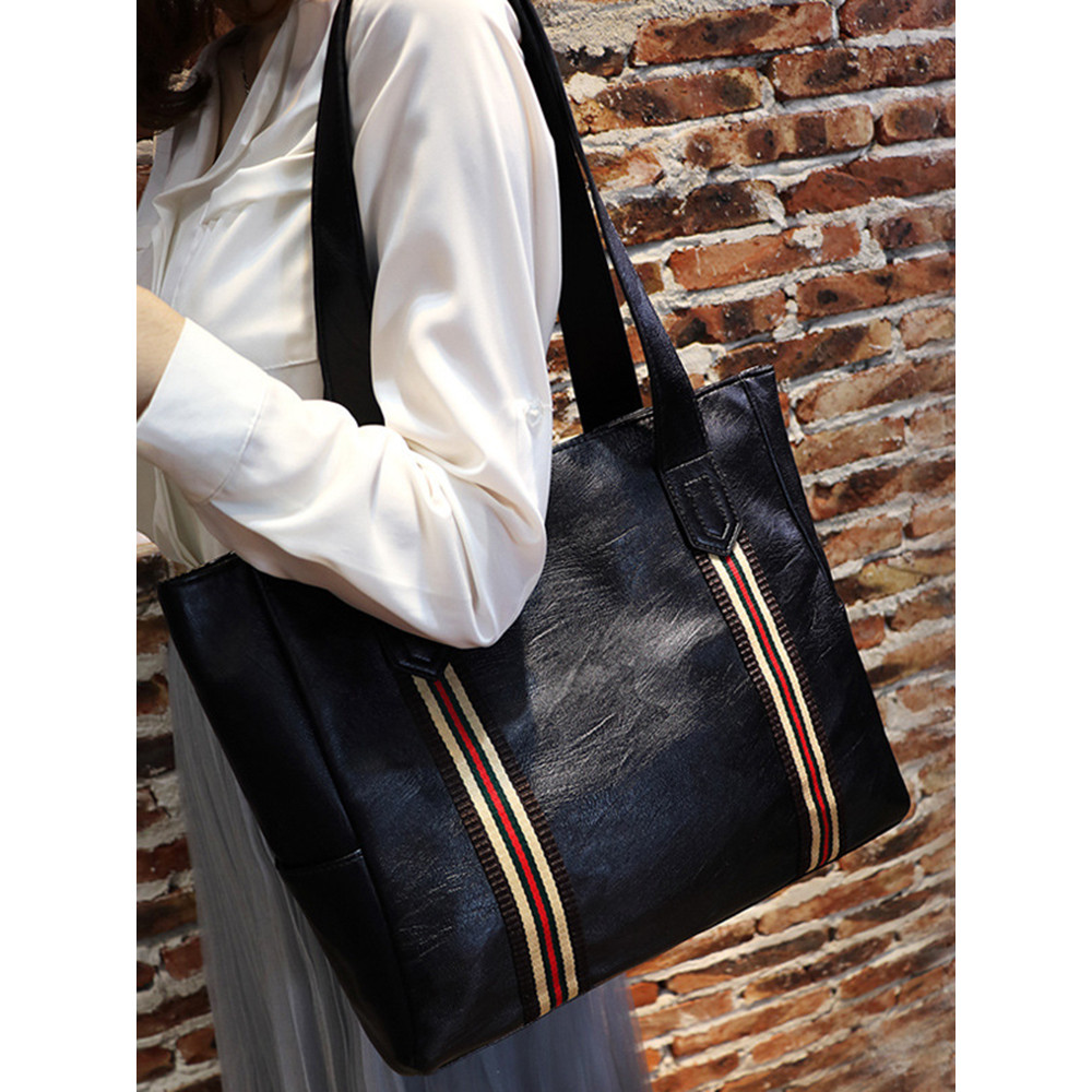 Casual Zipper Color Matching  Handbags
