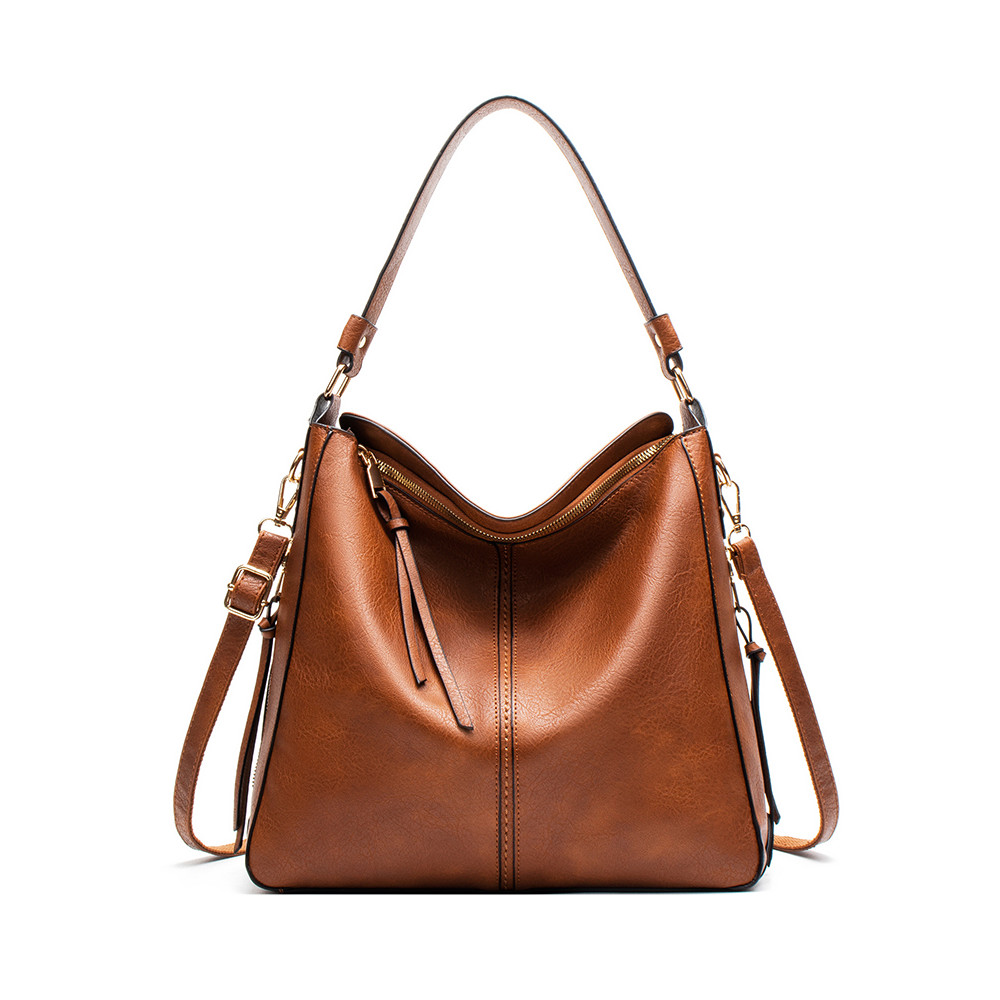 Casual Zipper Solid Color  Handbags