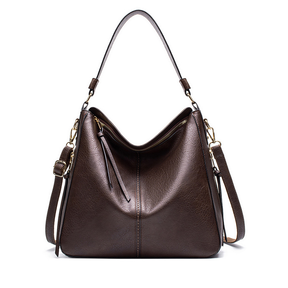 Casual Zipper Solid Color  Handbags