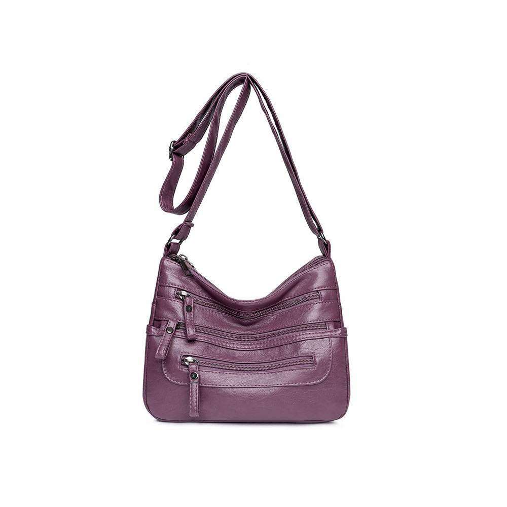 Fashion Multi Layer Zipper Handbags