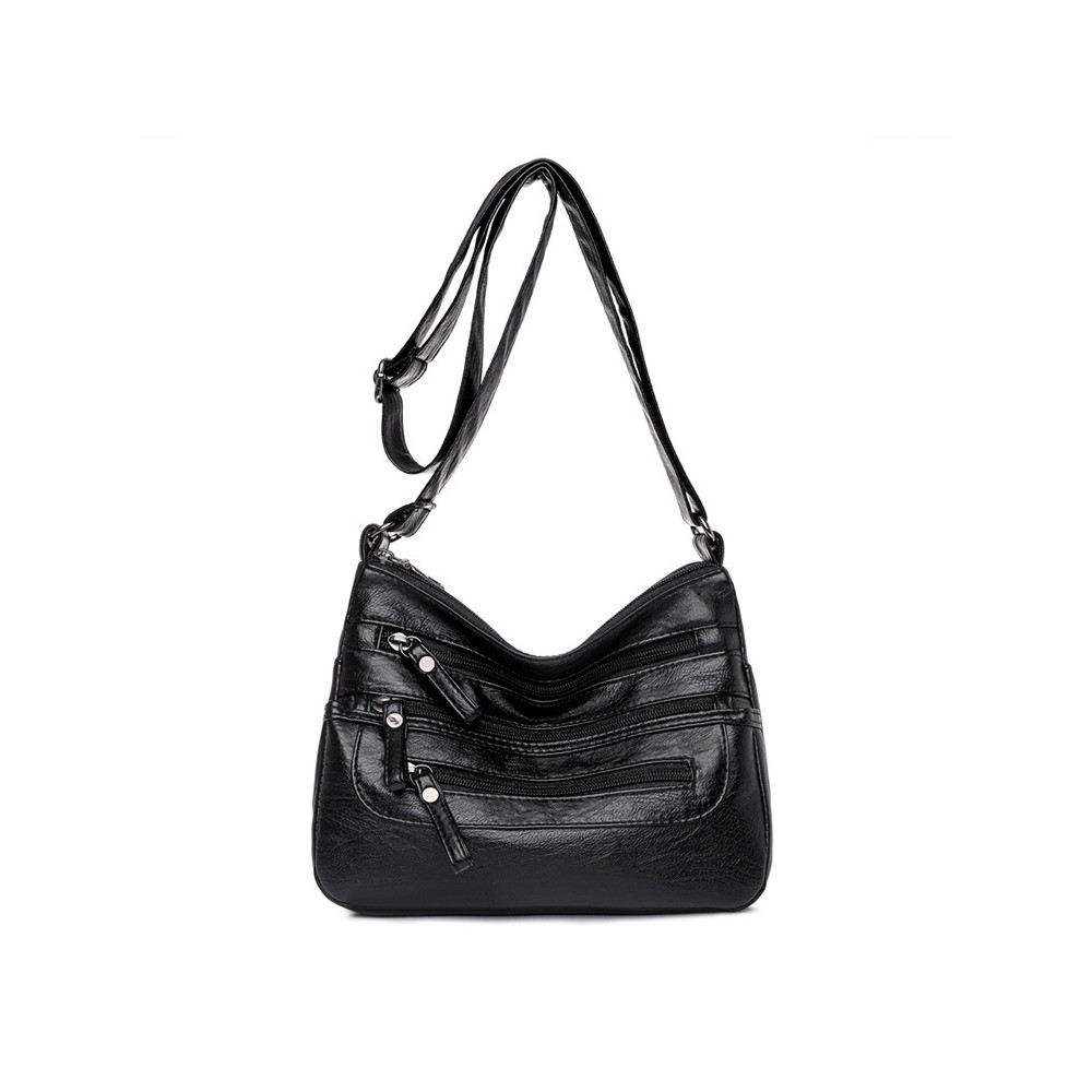 Fashion Multi Layer Zipper Handbags