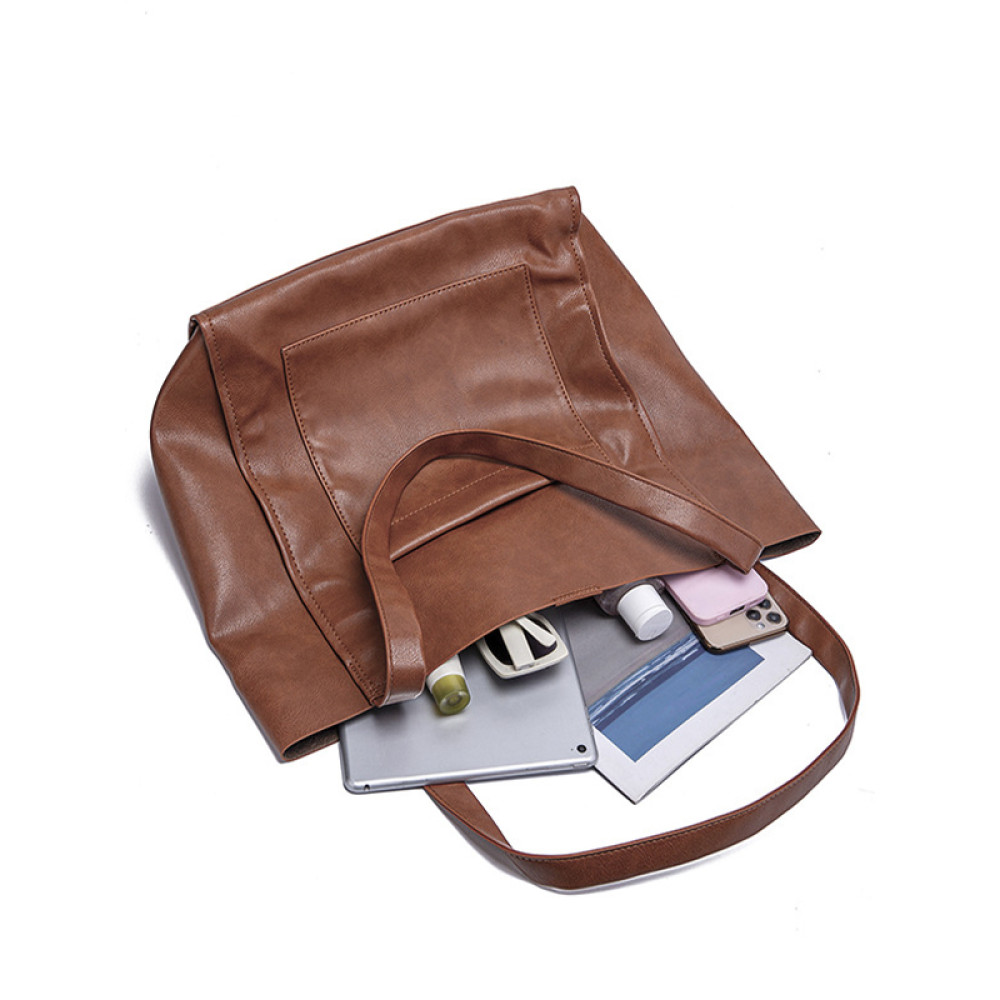 Leather Large Work Bag Campus Bag