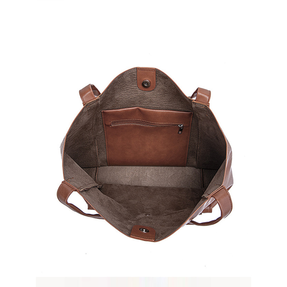 Leather Large Work Bag Campus Bag