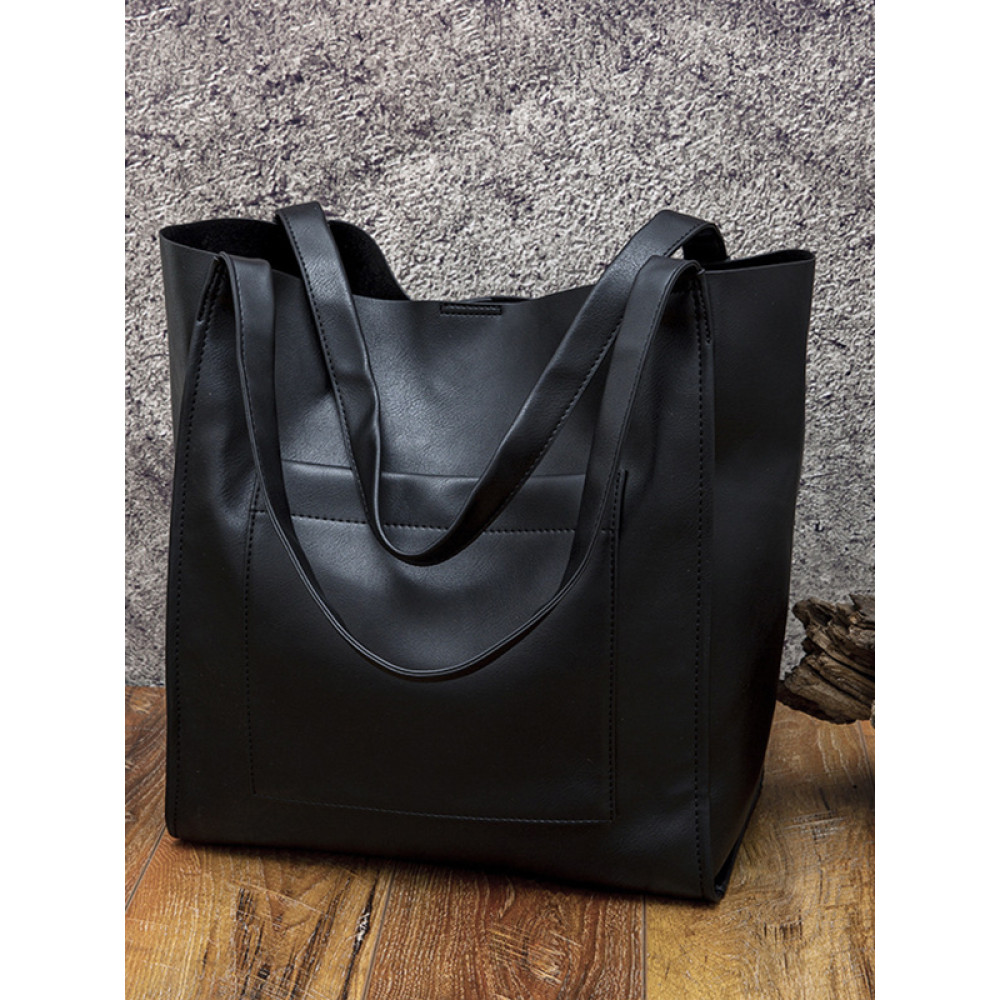 Leather Large Work Bag Campus Bag