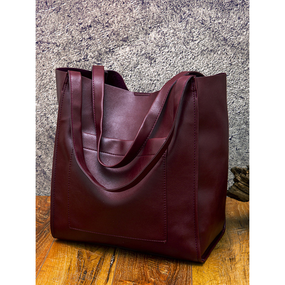 Leather Large Work Bag Campus Bag