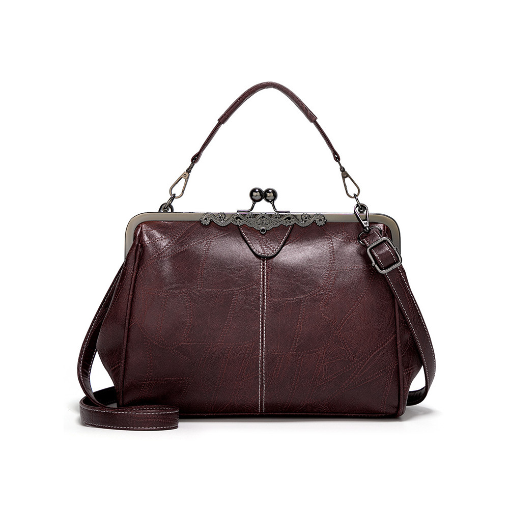 Retro Elegant Solid Color Handbags