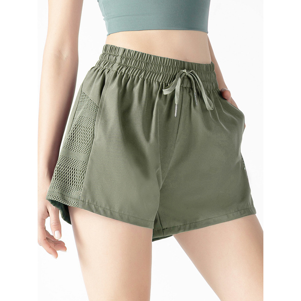 Loose High Waist Quick Dry Sports Shorts