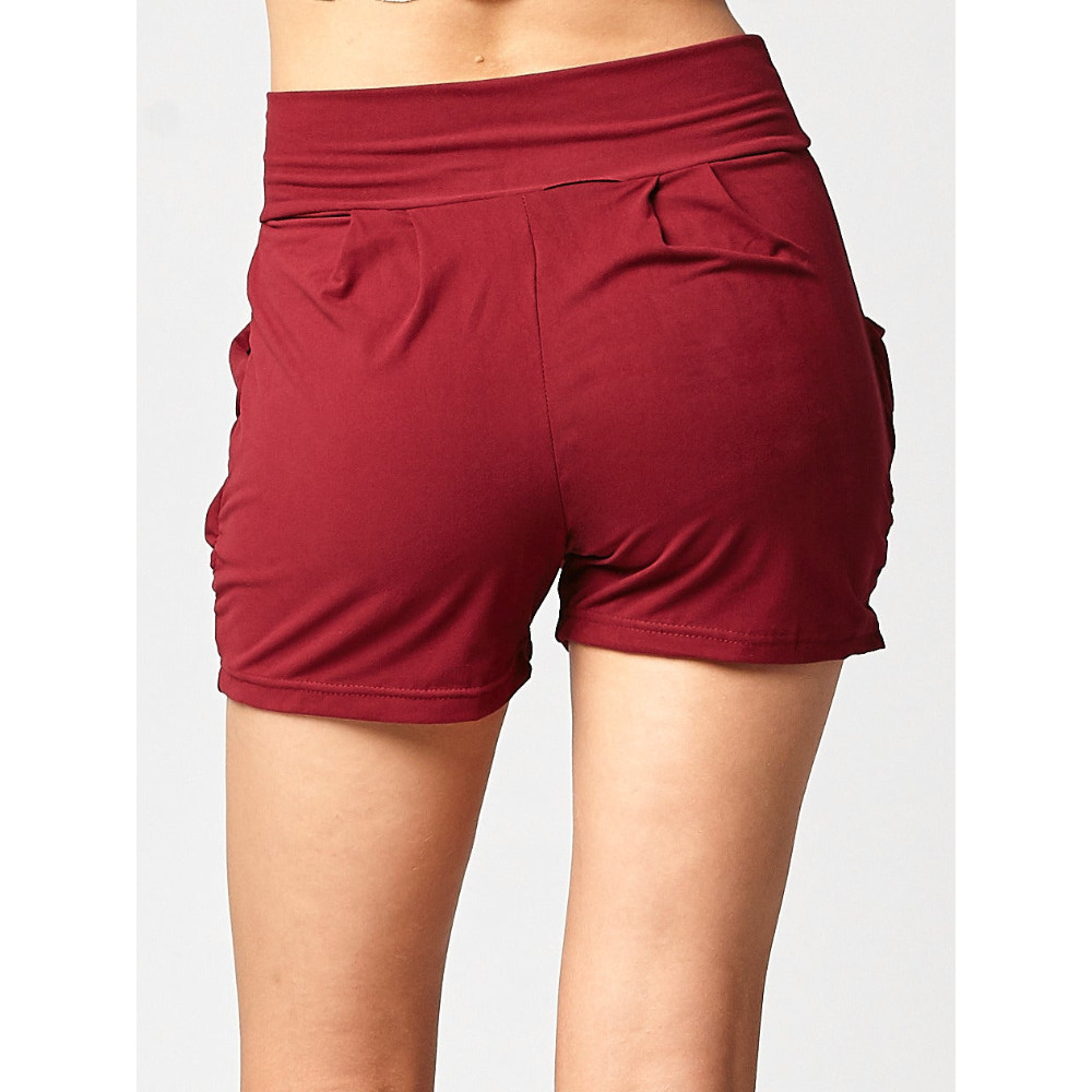 Pleated Ultra Soft Comfy Harem Shorts