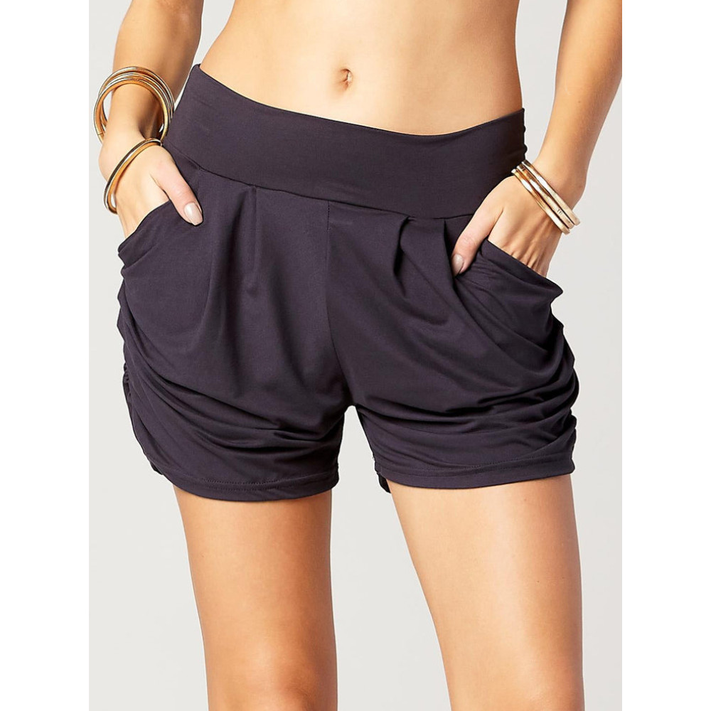 Pleated Ultra Soft Comfy Harem Shorts