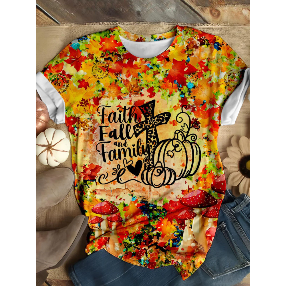 Fall Fate Family Casual T-Shirt