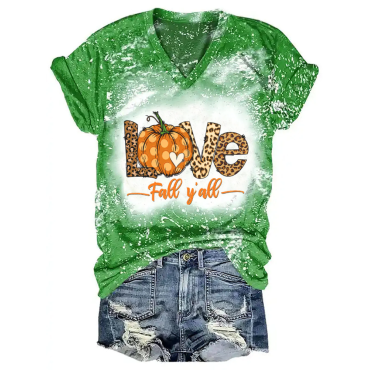 Love Fall Y'all Tie Dye Shirt