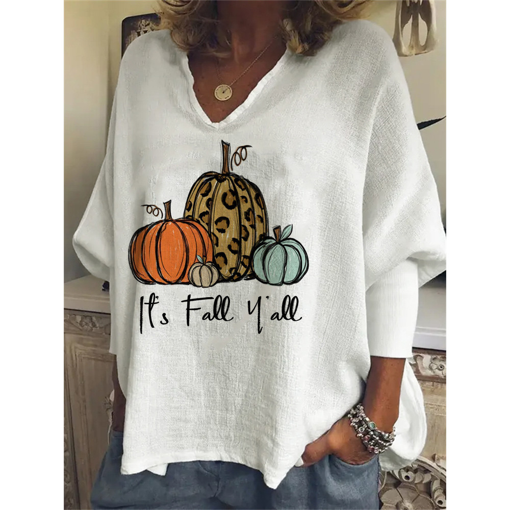 Sublimation Its Fall Yall Oversize Tunic