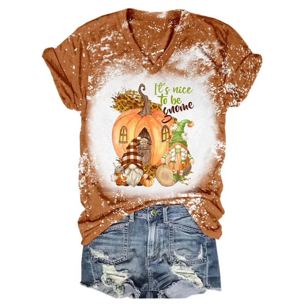 Women's Casual Printed Short Sleeve T-Shirt